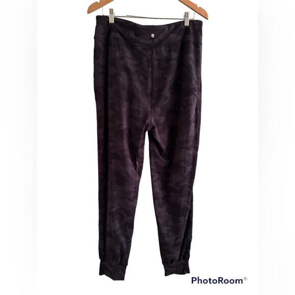 CRZ Women’s Pull on 4 Way Stretch Camo Jogger Pants Size XL Brown Black … - Picture 2 of 9